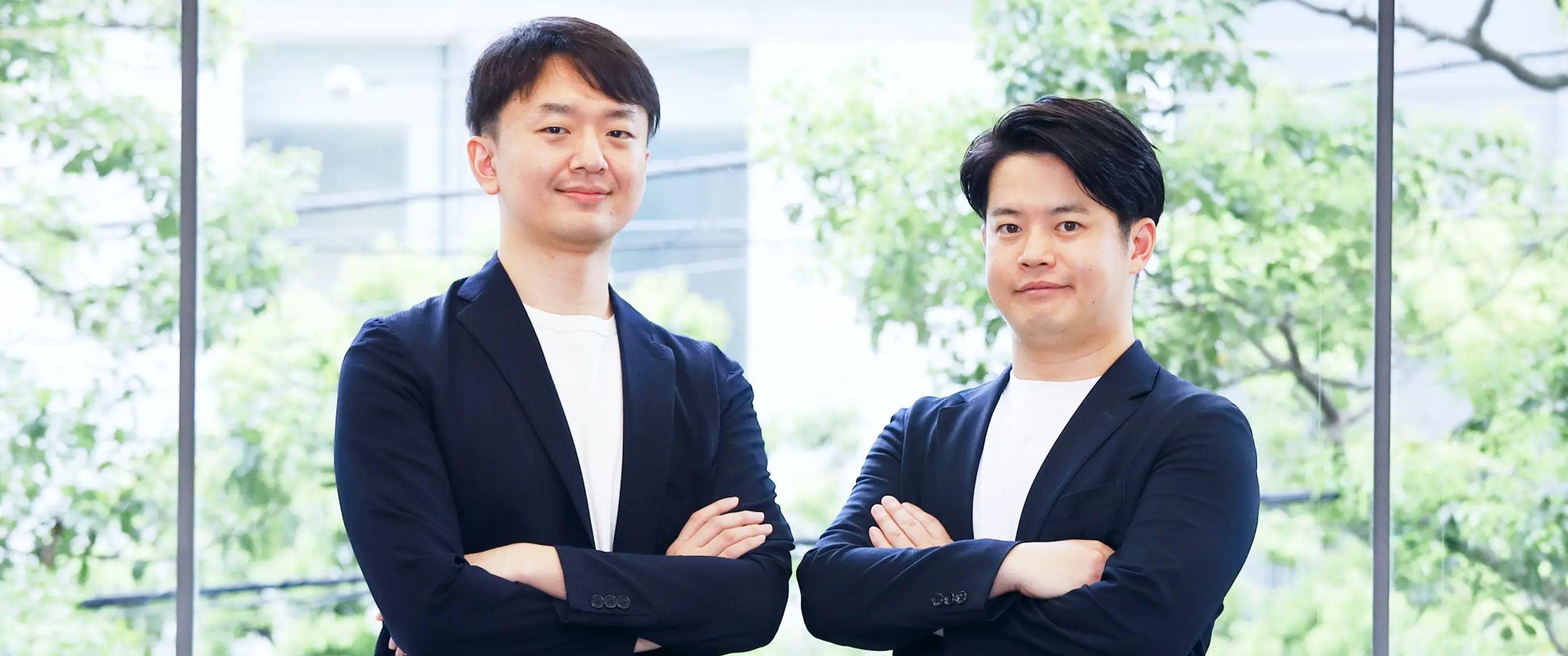 CEO宮井とCEO＆CTO堀